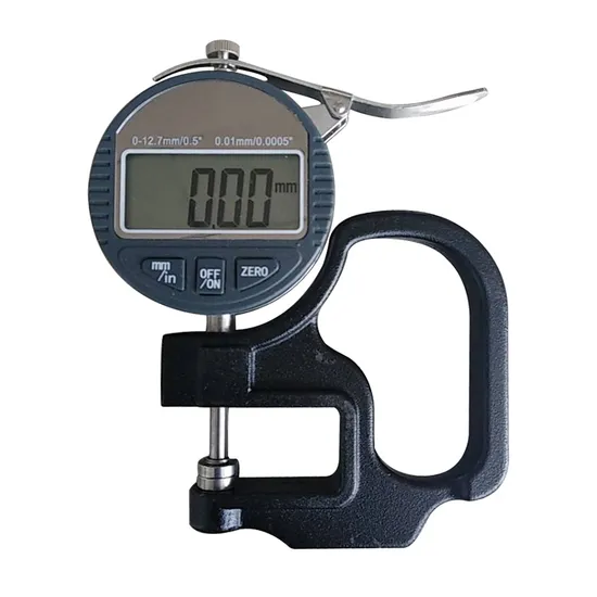 0-12.7mm/0-0.5′ ′ Digital Thickness Gauge Used to Measure Thickness of Paper, Leather and Plastic