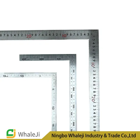 Stainless Steel Try Square for Drawing and Measuring