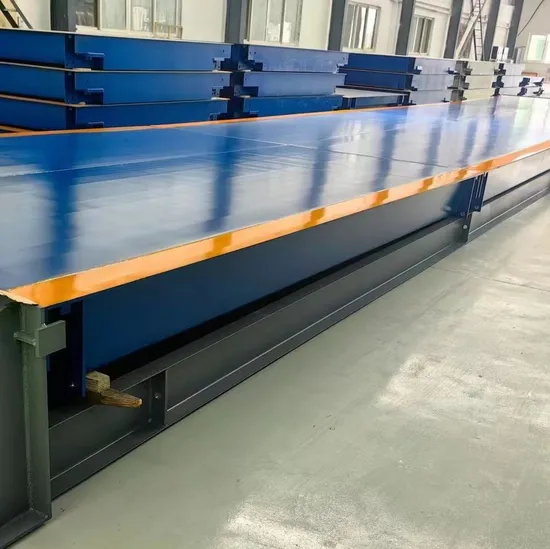 Industrial Weighing Scale 60tons 100tons Electronic Truck Scale Weigh Bridge 3X20m 3X24m
