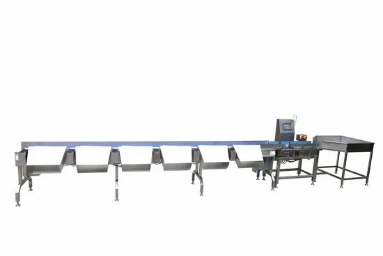 High Performance Seafood Poultry Aquatic Food Products Weighing Sorting Machine