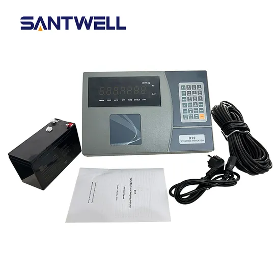 D12 Waterproof Technology Scale Weighing Indicator Digital Weighing Scale Indicator
