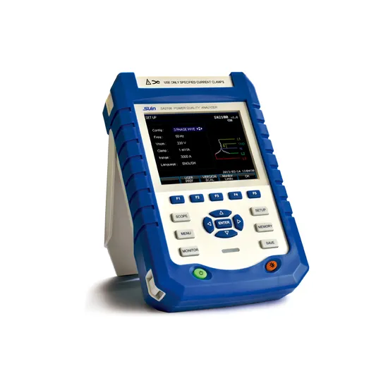 SA2100 Portable Class S Power Quality Analyzer