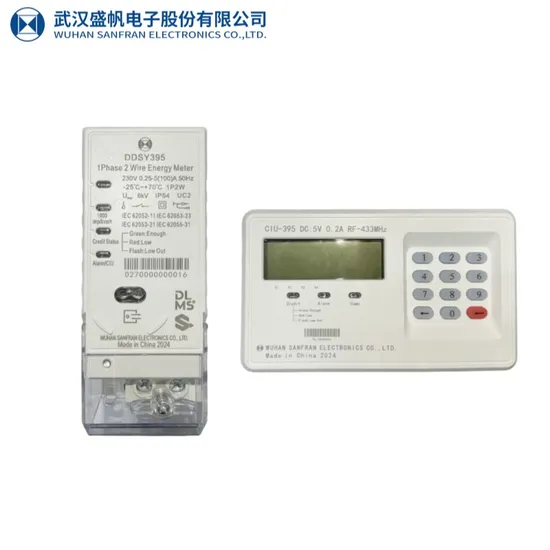 Sts DIN Rail Single Phase Prepaid Electricity Meter with Ciu