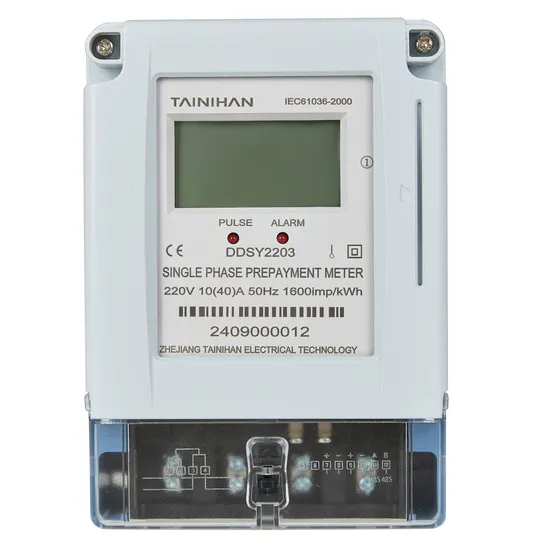 Kwh Meter Single Phase Two Wire Prepaid Single Phase IC Card
