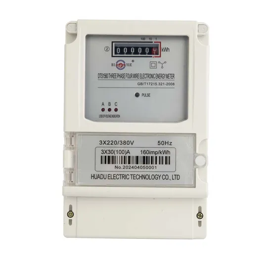 Dts1560 Three Phase Four Wire Energy Mete