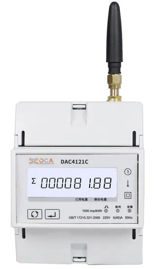 Dac4121c DIN Rail Tuya Single Phase Wireless Digital Smart Energy Meter