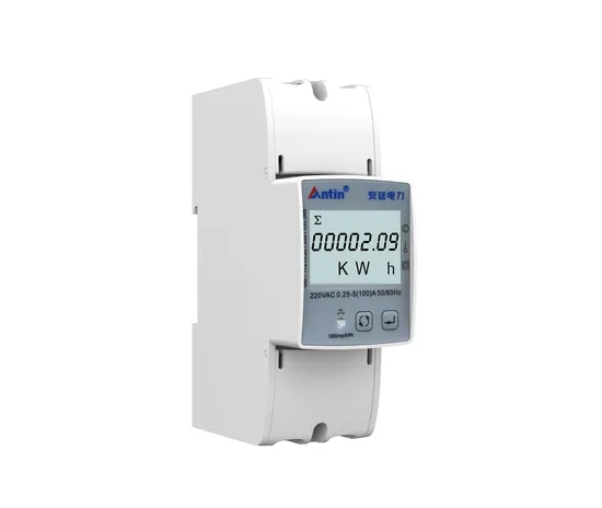 AT100G LCD Single Phase Power Monitoring Digital Multifunction Bidirectional Energy Metering DIN Rail Energy Meter for Solar Power