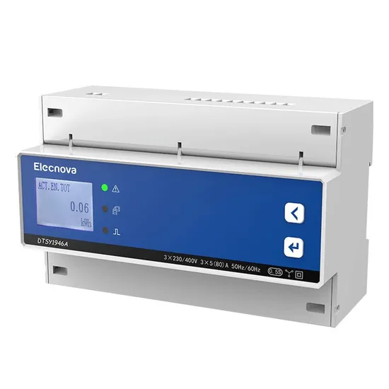Elecnova DIN-Rail Mounted Three 3 Phase AC Prepaid Smart Energy Meter