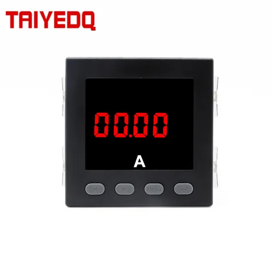 LED Panel Meter Digital 96*96 Single Phase Digital Ammeter