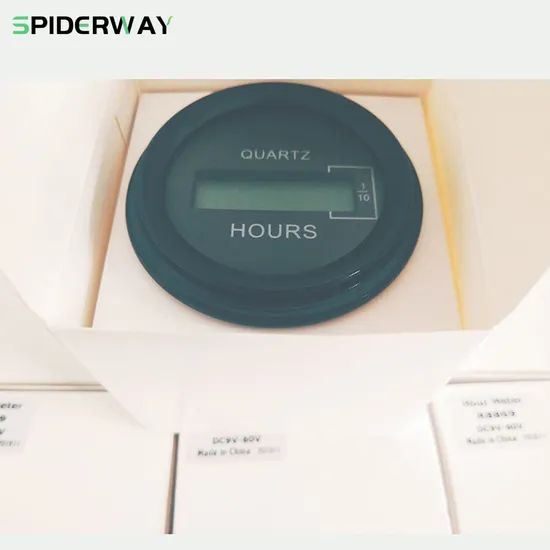 Spiderway DC Engine Hour Meter Sphtr8869 for Engineering Machinery Vehicles