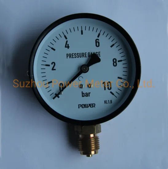 100mm 10bar General Pressure Gauge G1/2