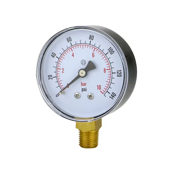 OEM Cheap Price 63mm 10bar/Psi Dry Manometer Pressure Gauges for Gas Liquid