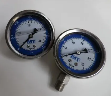 Differential Pressure Gauge with Different Coated Case