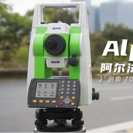 Color Screen Total Station Alpha Te Absolute Encoding