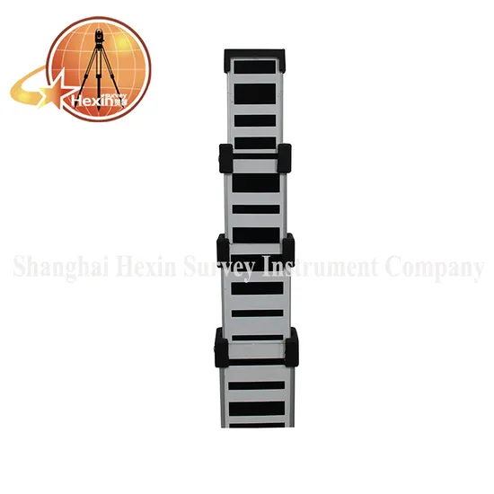 High Performance Foif Tc-032 4m 4 Section Survey Telescopic Leveling Staff