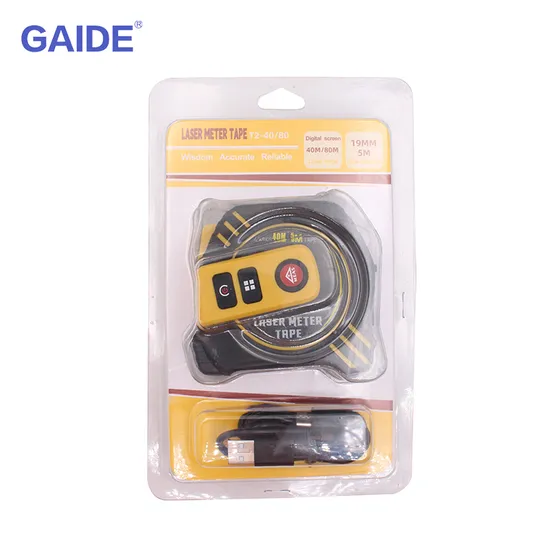 Customized Portable Digital Laser Tape Measure 2 in 1