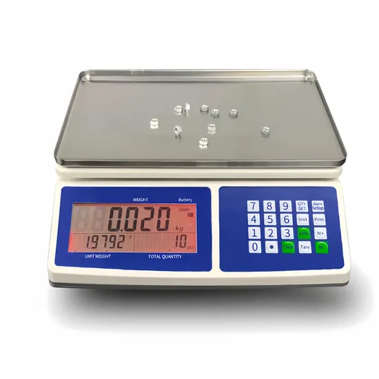 High China Precision Industrial 30kg 15kg 0.1g Platform Digital Machine Kitchen Weighing Alarm Waterproof Electronic Counting Price Scale