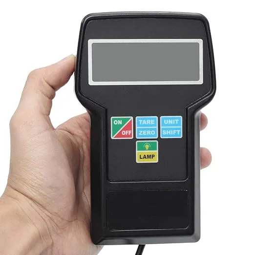 High-Resolution Air Conditioning Meter and Valve - Unit Options: Kg/Lb/Oz