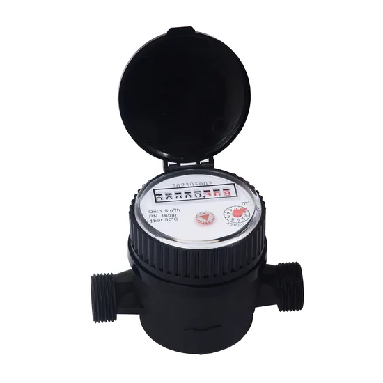 Single Jet Plastic Water Meter Class B