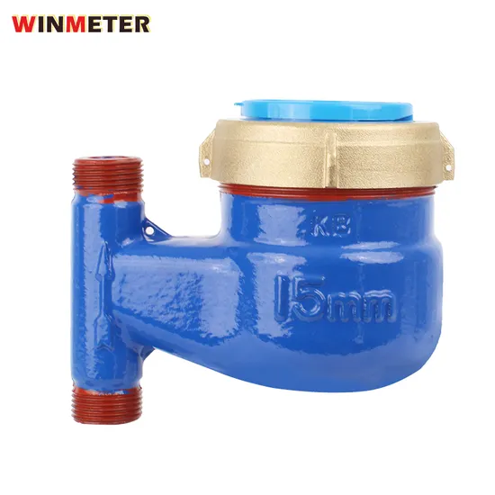 Big Factory DN25 Mechanical Seals Cast Iron Water Meter Vertical Brass Cover Low Price for Sale