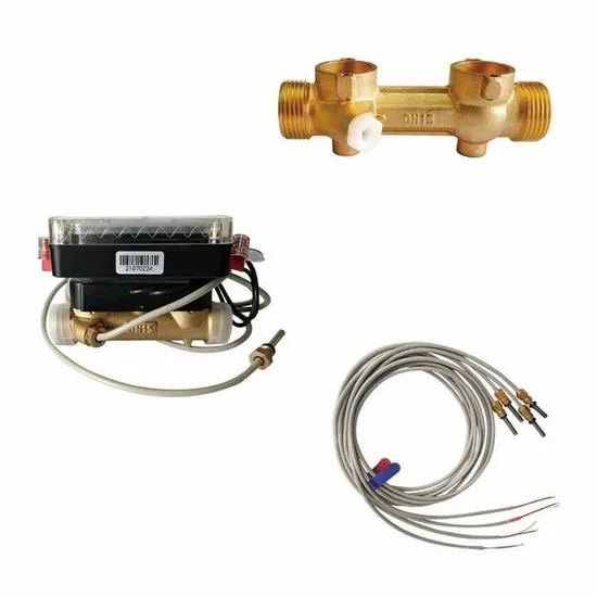 Brass Pipe Ultrasonic Heat Meter