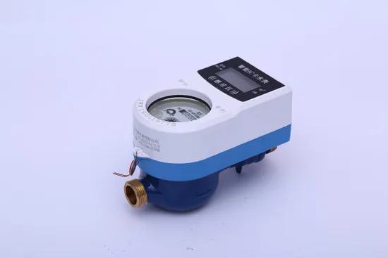 Designed Domestic Smart Water Meter Non-Magnetic Wireless Pulse Remote Cold Water Gallonage Meters