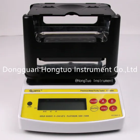 AU-3000K Digital Electronic Gold Testing Equipment Metal Density Measuring Instrument Purity Test Machine