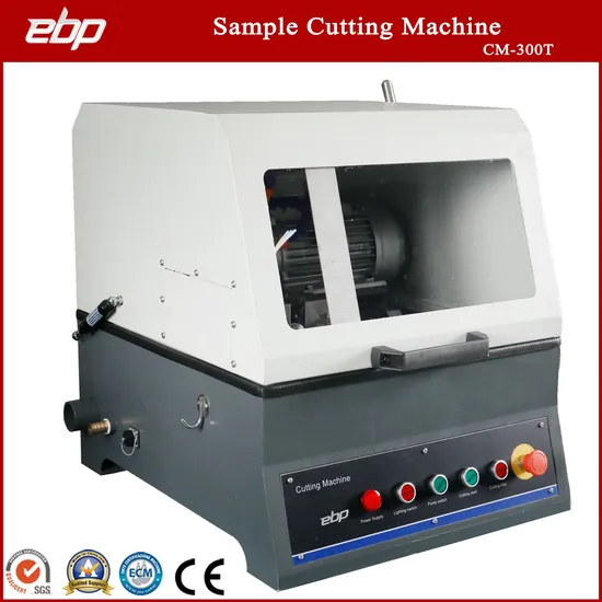 Precision Metal Sample Cutting Machine with Abrasive Cutting Disc