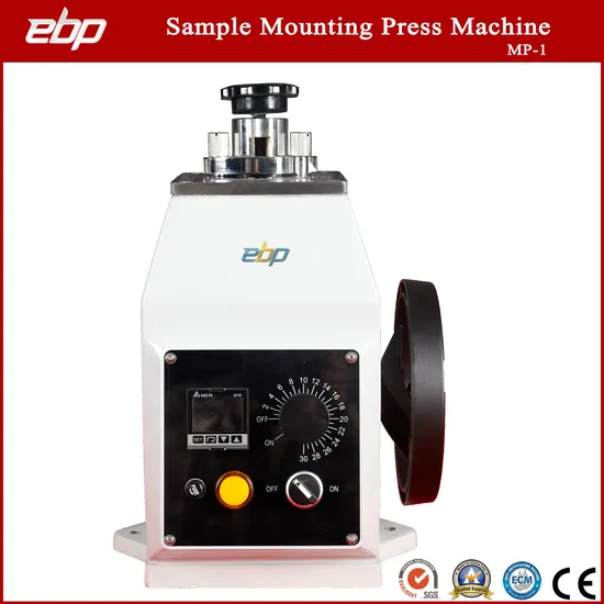 Metallographic Sample Preparation Hot Mosaic Machine with Water Cooling