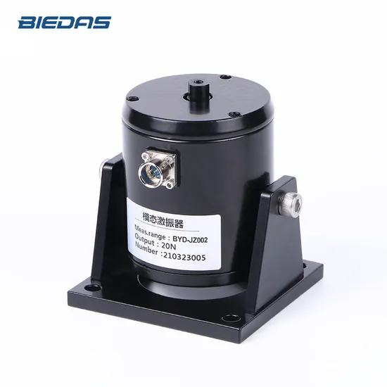 Testing Dynamic Response Frequency Mechanical Impedance of Small Sized Structure 50n Modal Shaker