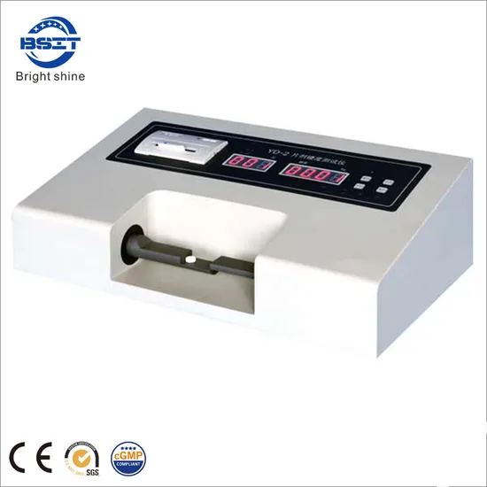 Chinese Tablet Hardness Tester in Laboratory for Pharmaceutical Industry
