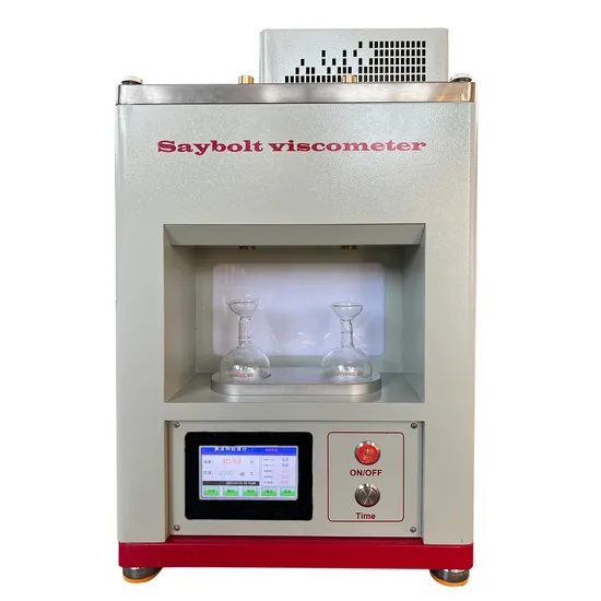 Electric Digital Viscometer Asphalt Lab Saybolt Viscometer