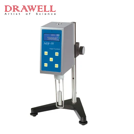 Drawell Laboratory Digital Viscometer Cheap Portable Rotational Viscometer Price