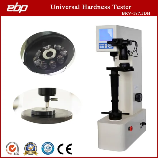 Digital Universal Brinell Rockwell Vickers Hardness Testing Equipment Brv-187.5dh