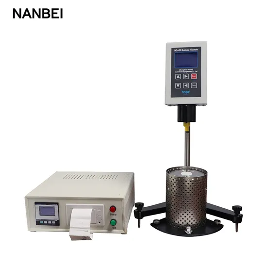 Nanbei Instruments Temperature Control Precision 0.1 Degree Brookfield Rotational Viscometer