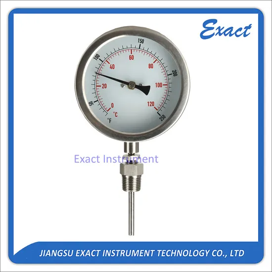 63mm&75mm&80mm&100mm&150mmdurable Bimetal Temperature for Industrial HVAC