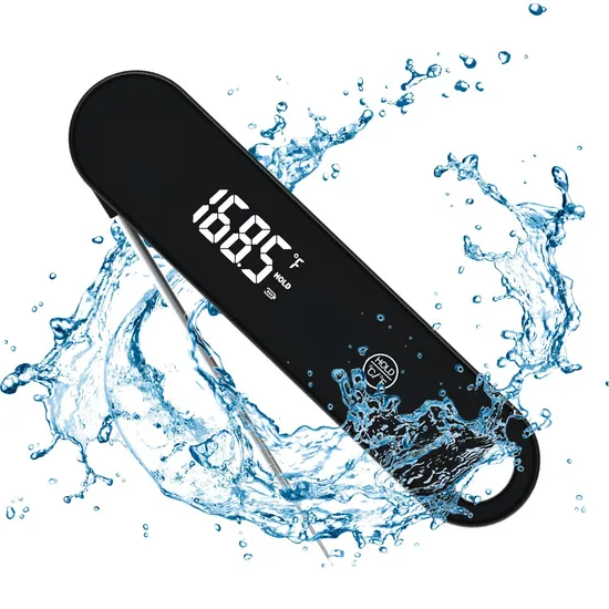 Meat Thermometer Digital Food Thermometer Waterproof Ultra-Fast Instant Read Meat Thermometer for Grill