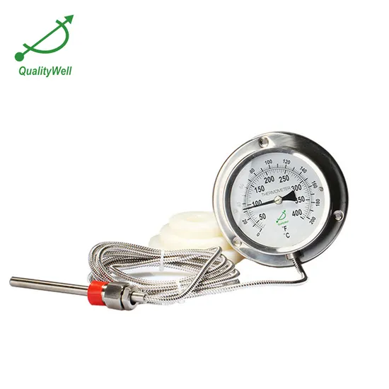 High Vibration Heavy Duty Gas or Vapour Remote Reading Thermometer
