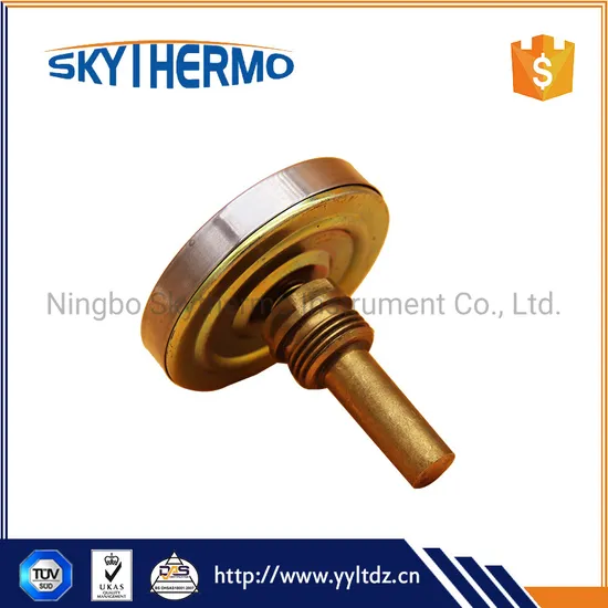 Water Testing High Temperature Temperature Controller Boiler Bimetal Thermometer