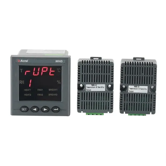 Acrel Multi Channel Temperature Meter Whd72-22 2 Channel Temperature and Humidity Controller Meter with 2 Humi and Temp Sensor
