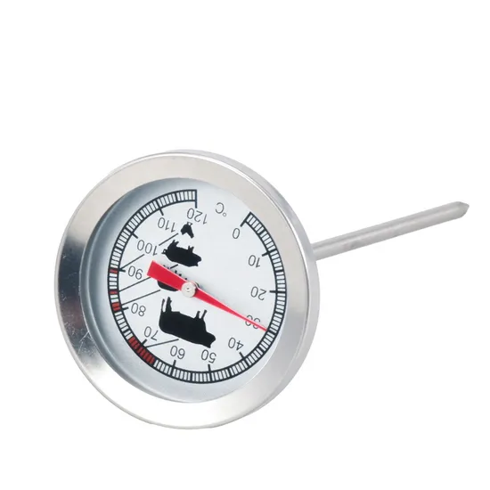 All Stainless Steel BBQ Smoker Grill Dial Type Thermometer Temperature Gauge Celsius Household Oven Thermometers