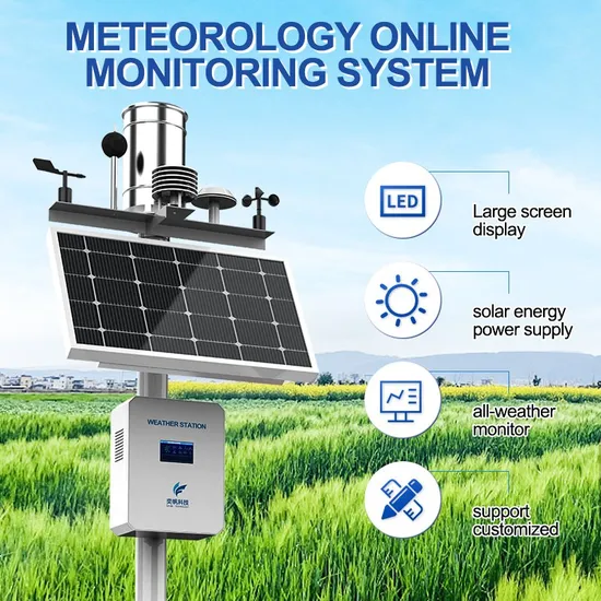 Outdoor Weather Station Environmental Monitor, Wind Speed to Rainfall Explosion-Proof Small Room Climate Detector