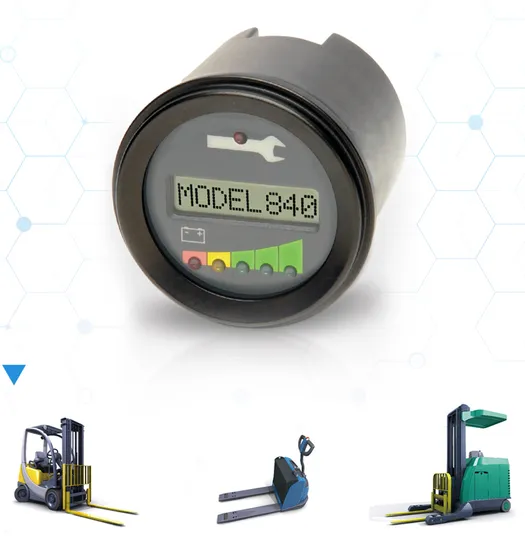 12V 24V 36V 48V 72V Customized State-of Charge Hour Meter Spi-840 in Electrical Scooter