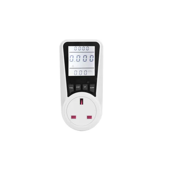 Factory Direct High-Quality Electrical Power Measurement Display Socket