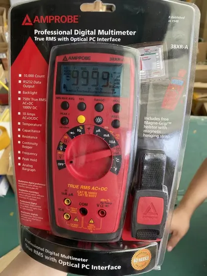Amprobe 38xr-a - Trms Digital Multimeter with Temperature
