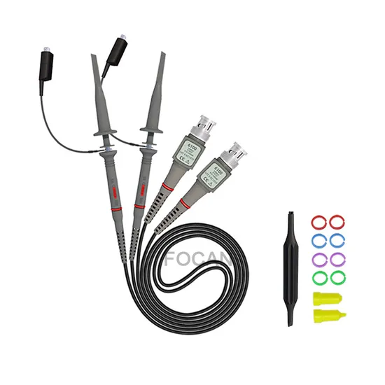 P6139 P6139A P6139b BNC Oscilloscope Probe Kit 100MHz 1X 10X Mayitr High Precision Scope Analyzer Alligator Clip Probes Test Leads