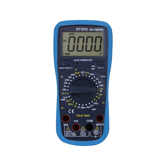 Dt151c LCD Display Digital Multimeter Digital Multitester Multimetro Analogico Testere AC/DC Lomvum
