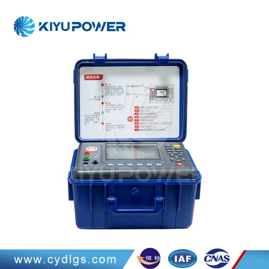 Digital 10kv Insulation Resistance Tester Portable Adjustable Ohm Megger
