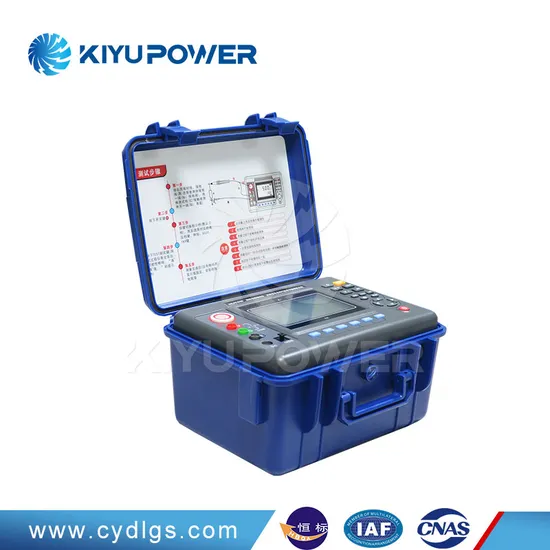 Transformer/Cable Insulation Resistance Tester Multiple Gears Adjust High Voltage Tester