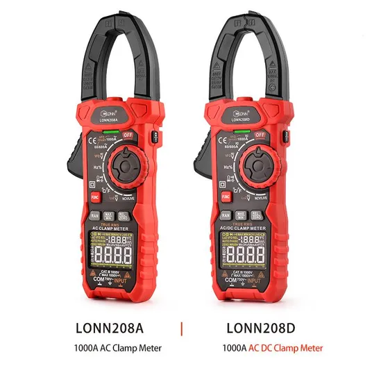 1000A AC/DC Current Clamp Meter Digital Multimeter 208d